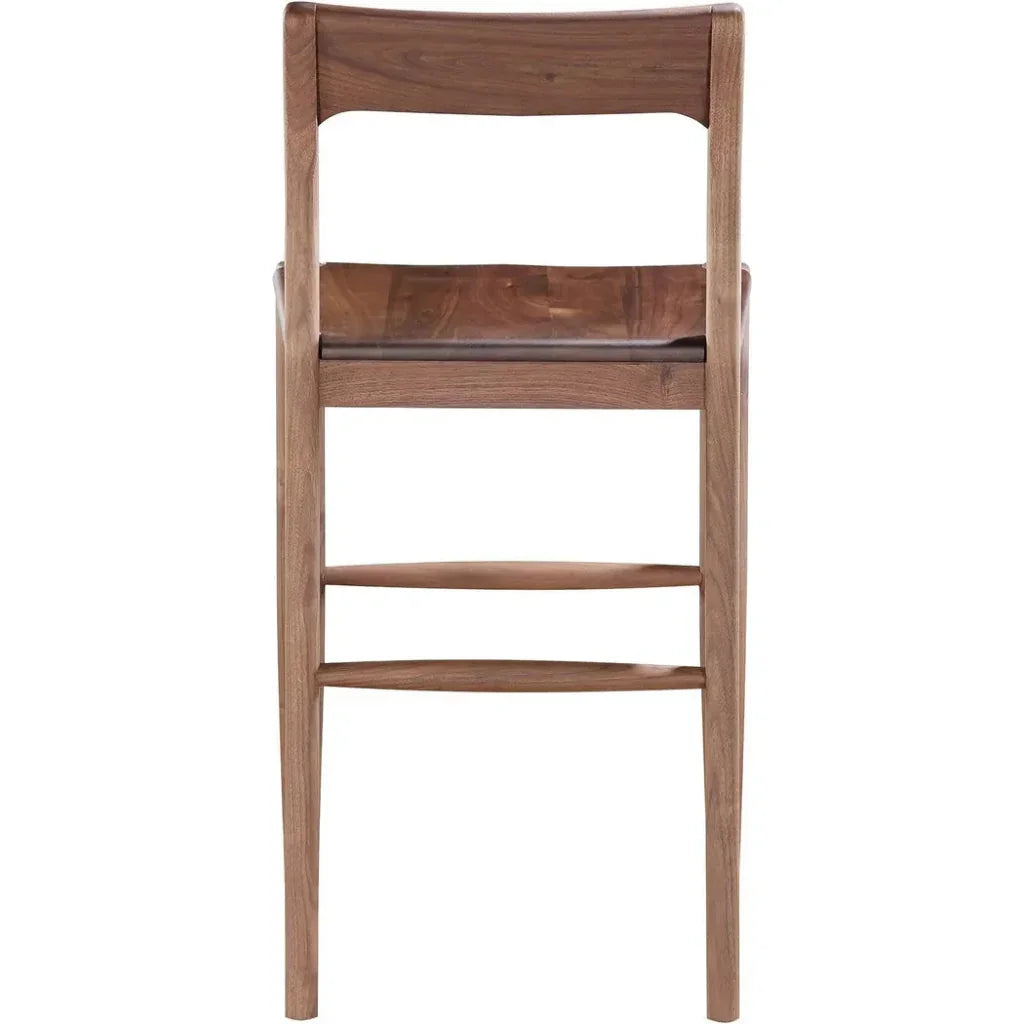 Owing Wood Counter Stool - LOOMLAN - Moe's Home - Counter Stools