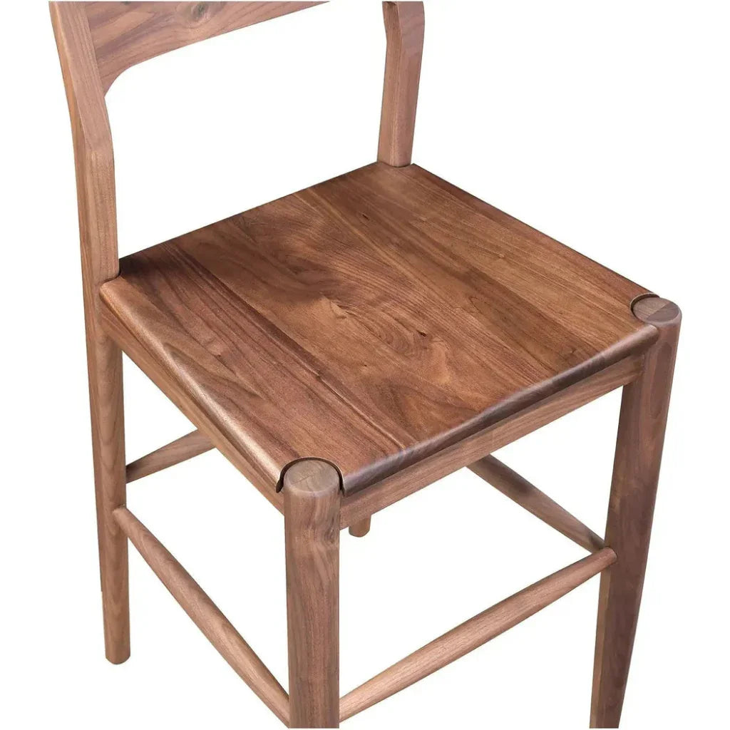 Owing Wood Counter Stool - LOOMLAN - Moe's Home - Counter Stools