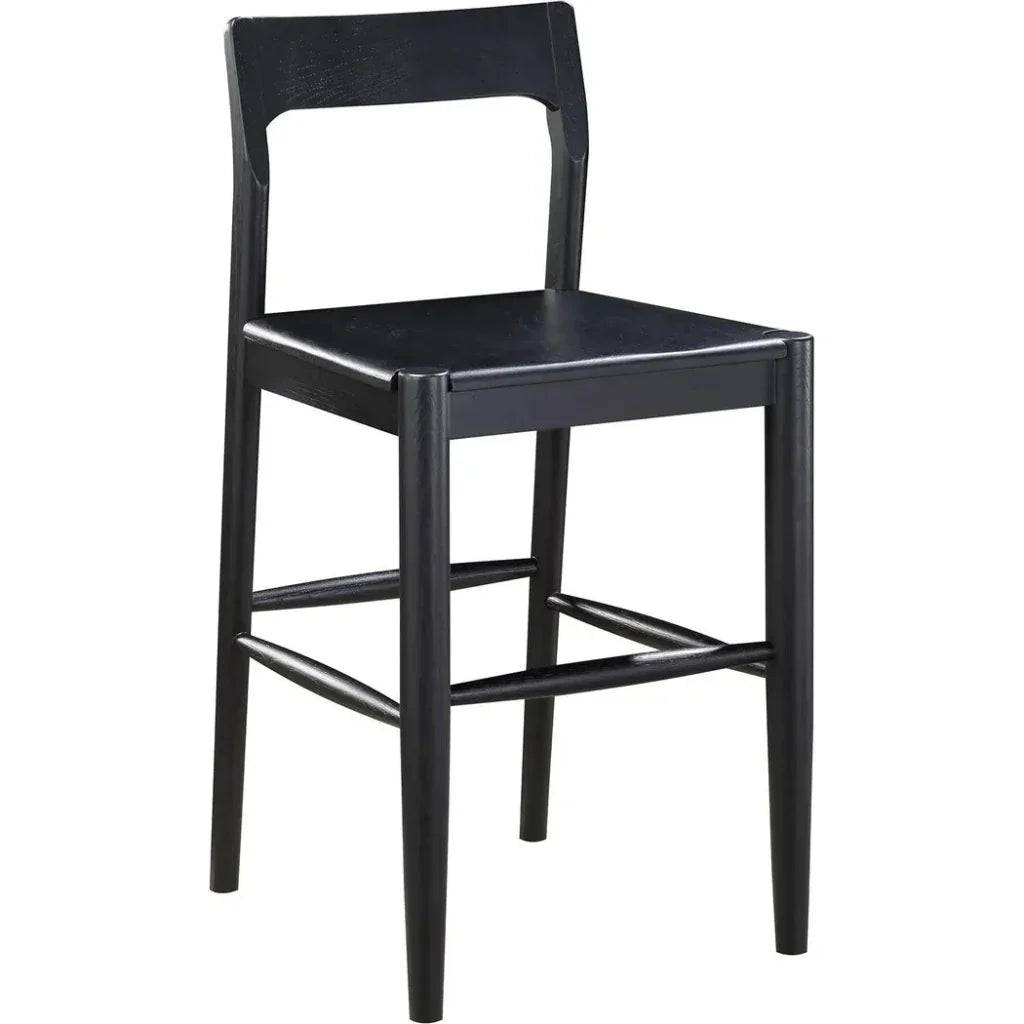 Owing Wood Counter Stool - LOOMLAN - Moe's Home - Counter Stools