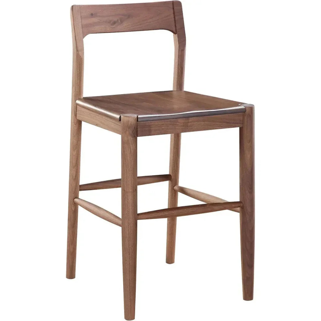 Owing Wood Counter Stool - LOOMLAN - Moe's Home - Counter Stools