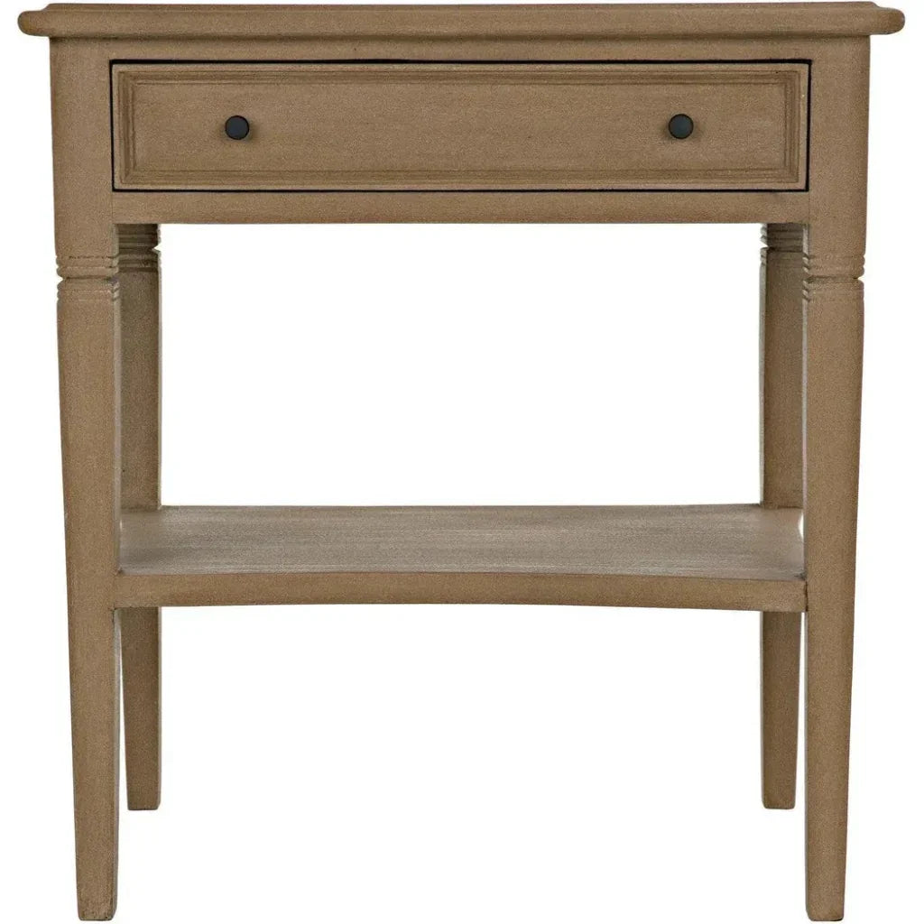 Oxford Single Drawer Wooden Side Table