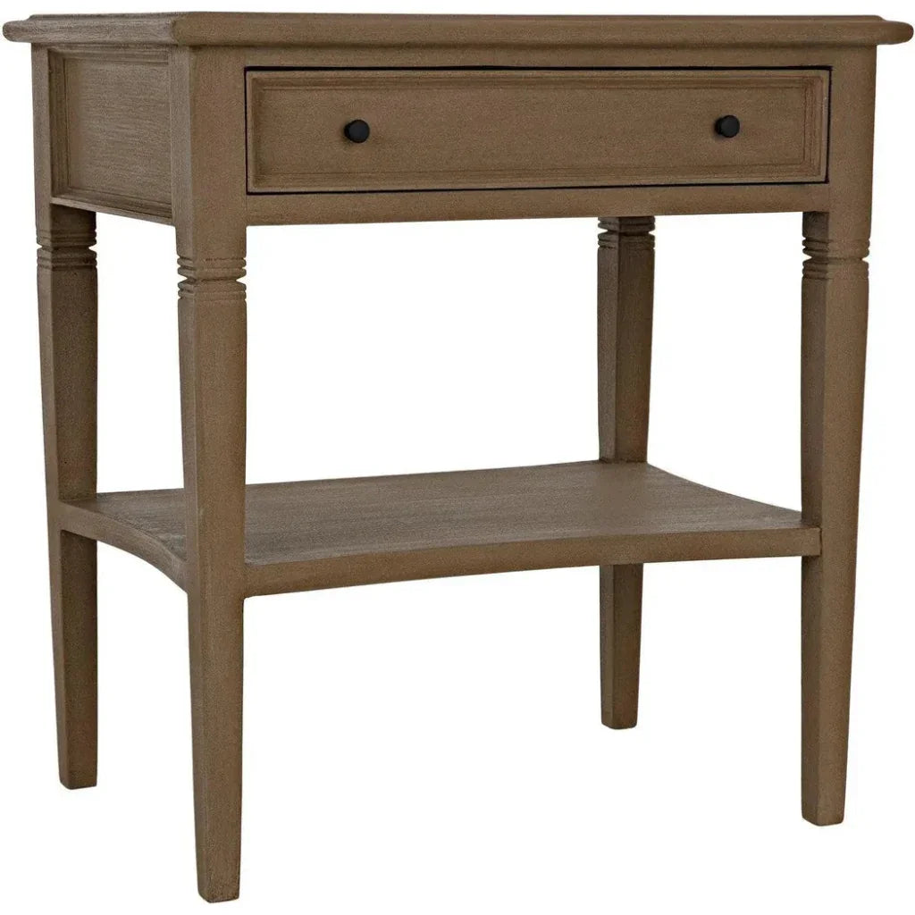 Oxford Single Drawer Wooden Side Table