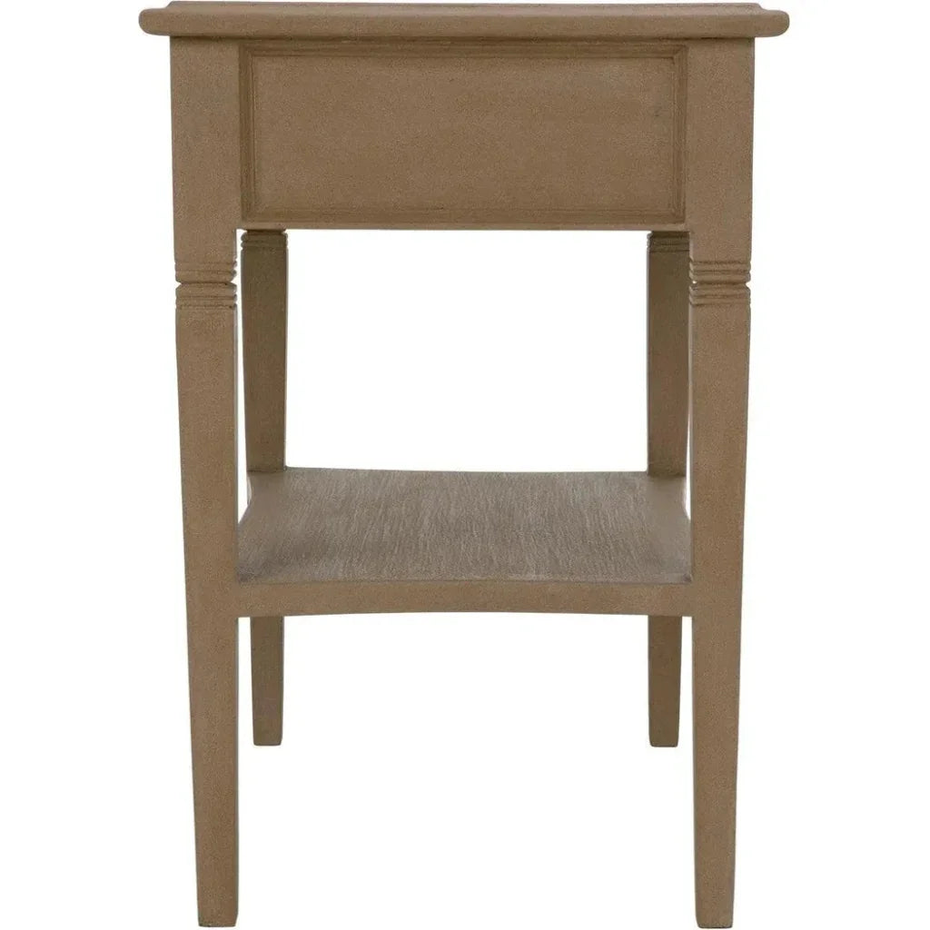 Oxford Single Drawer Wooden Side Table