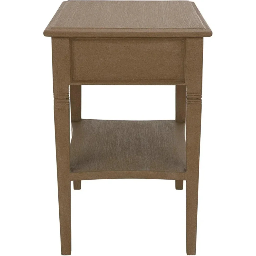 Oxford Single Drawer Wooden Side Table