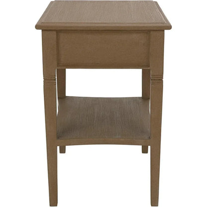 Oxford Single Drawer Wooden Side Table