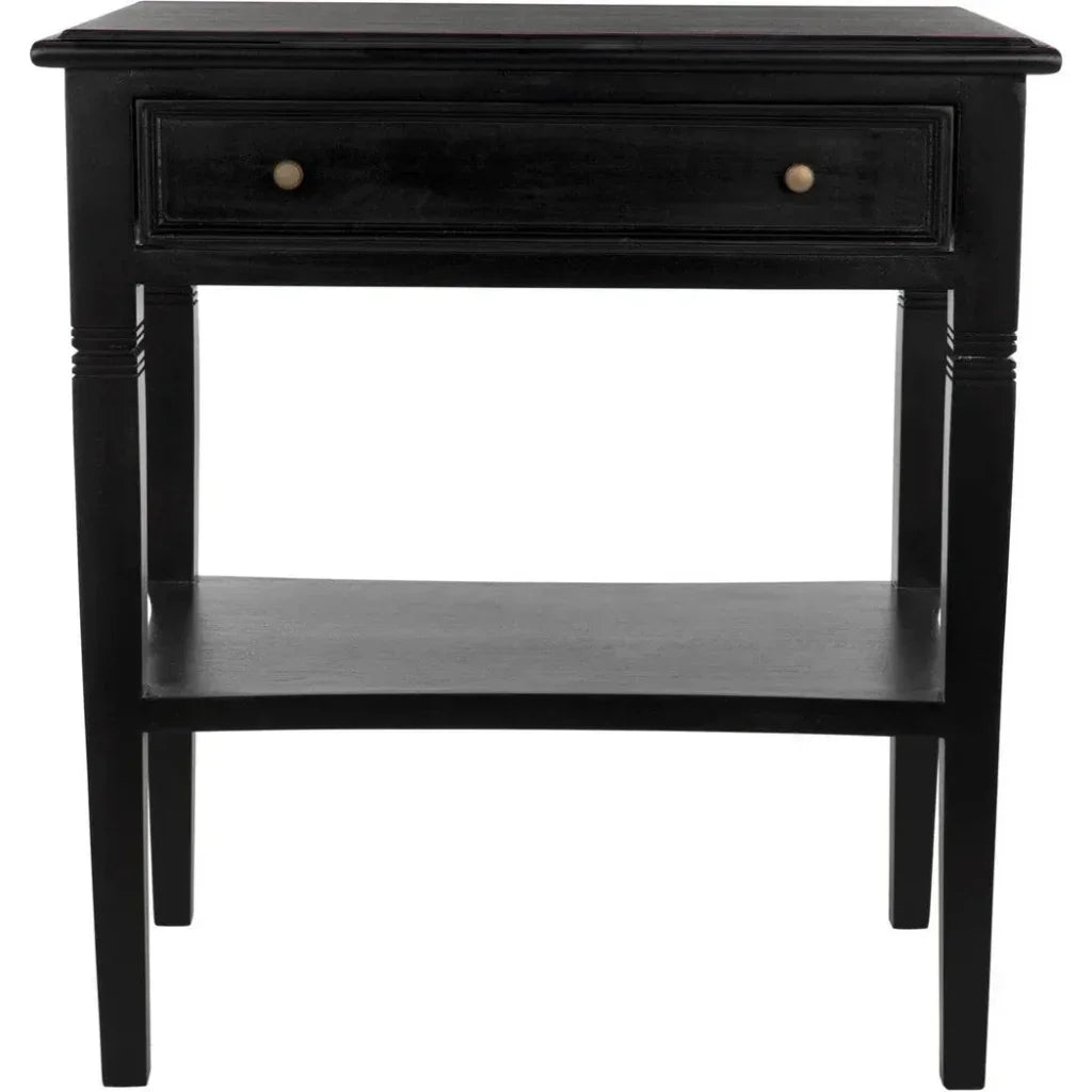 Oxford Single Drawer Wooden Side Table