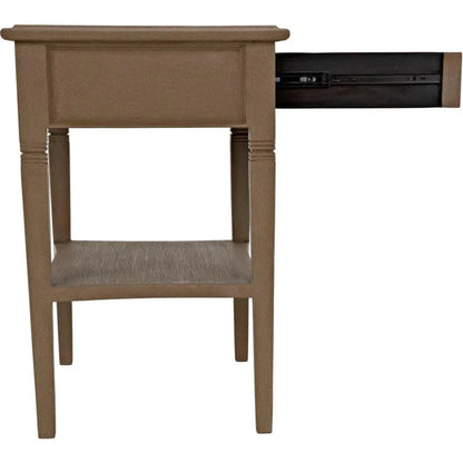 Oxford Single Drawer Wooden Side Table