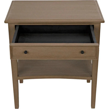 Oxford Single Drawer Wooden Side Table