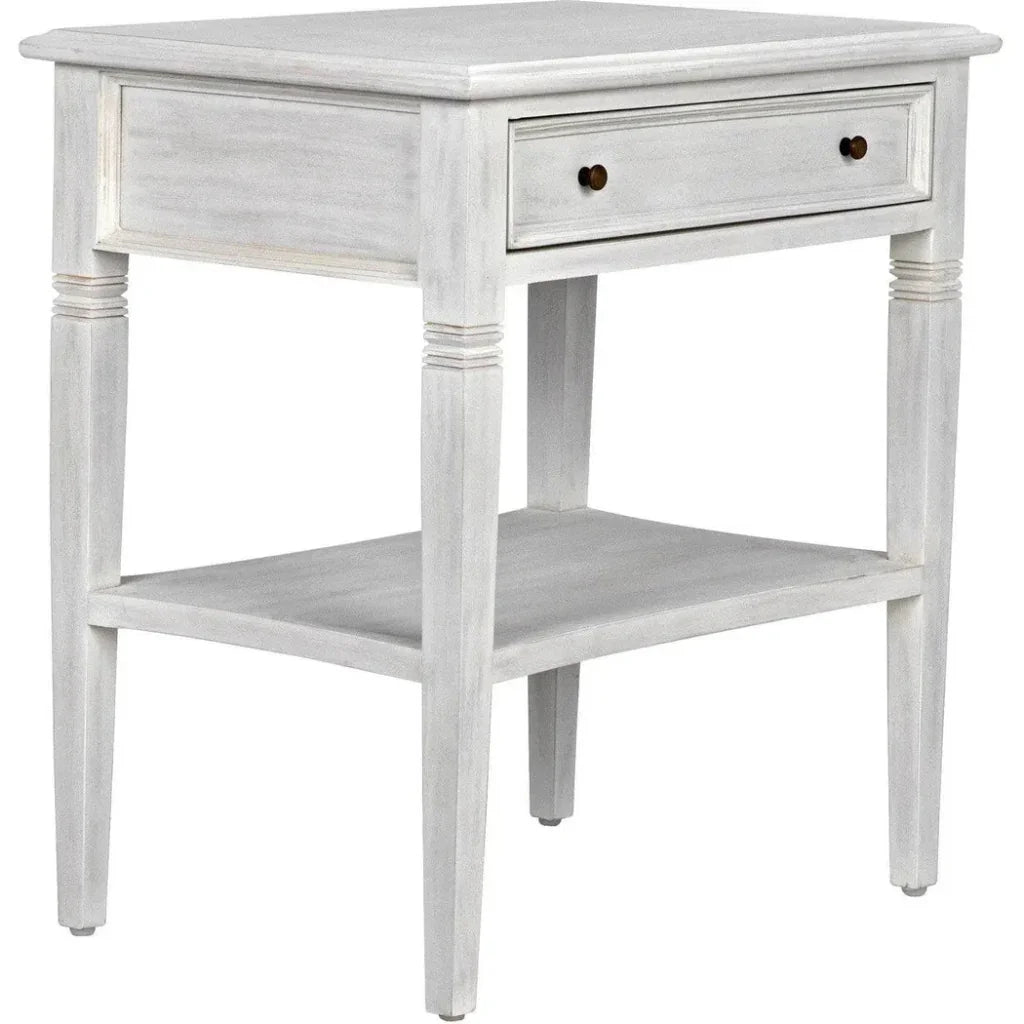 Oxford Single Drawer Wooden Side Table