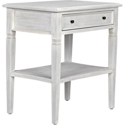 Oxford Single Drawer Wooden Side Table