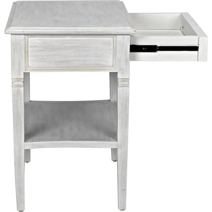 Oxford Single Drawer Wooden Side Table