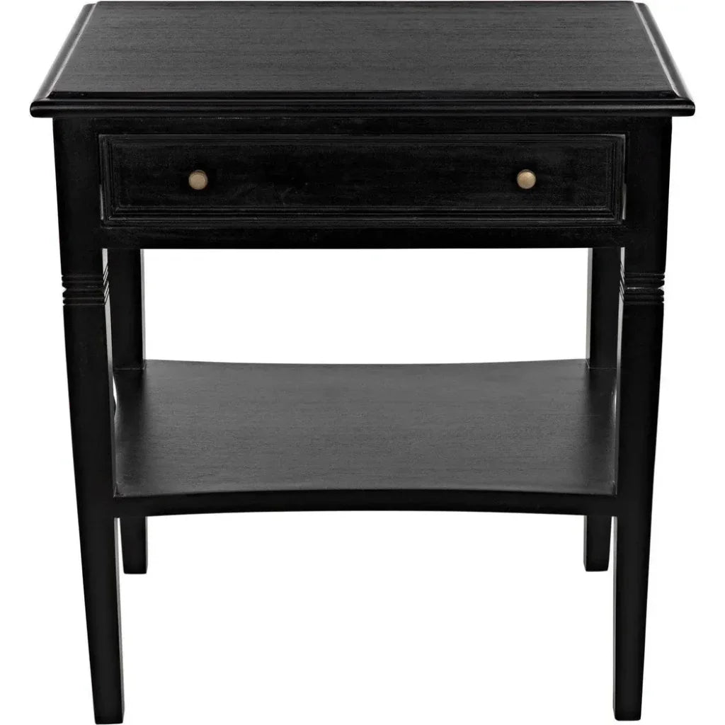 Oxford Single Drawer Wooden Side Table