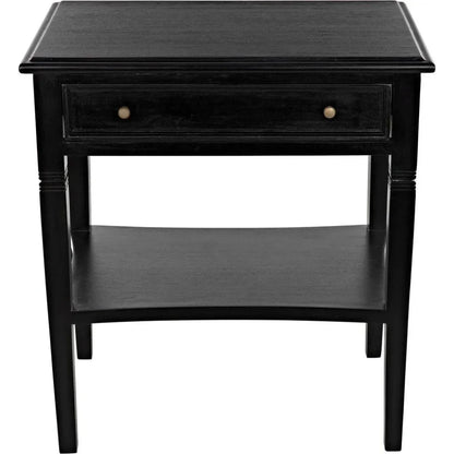 Oxford Single Drawer Wooden Side Table