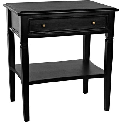 Oxford Single Drawer Wooden Side Table