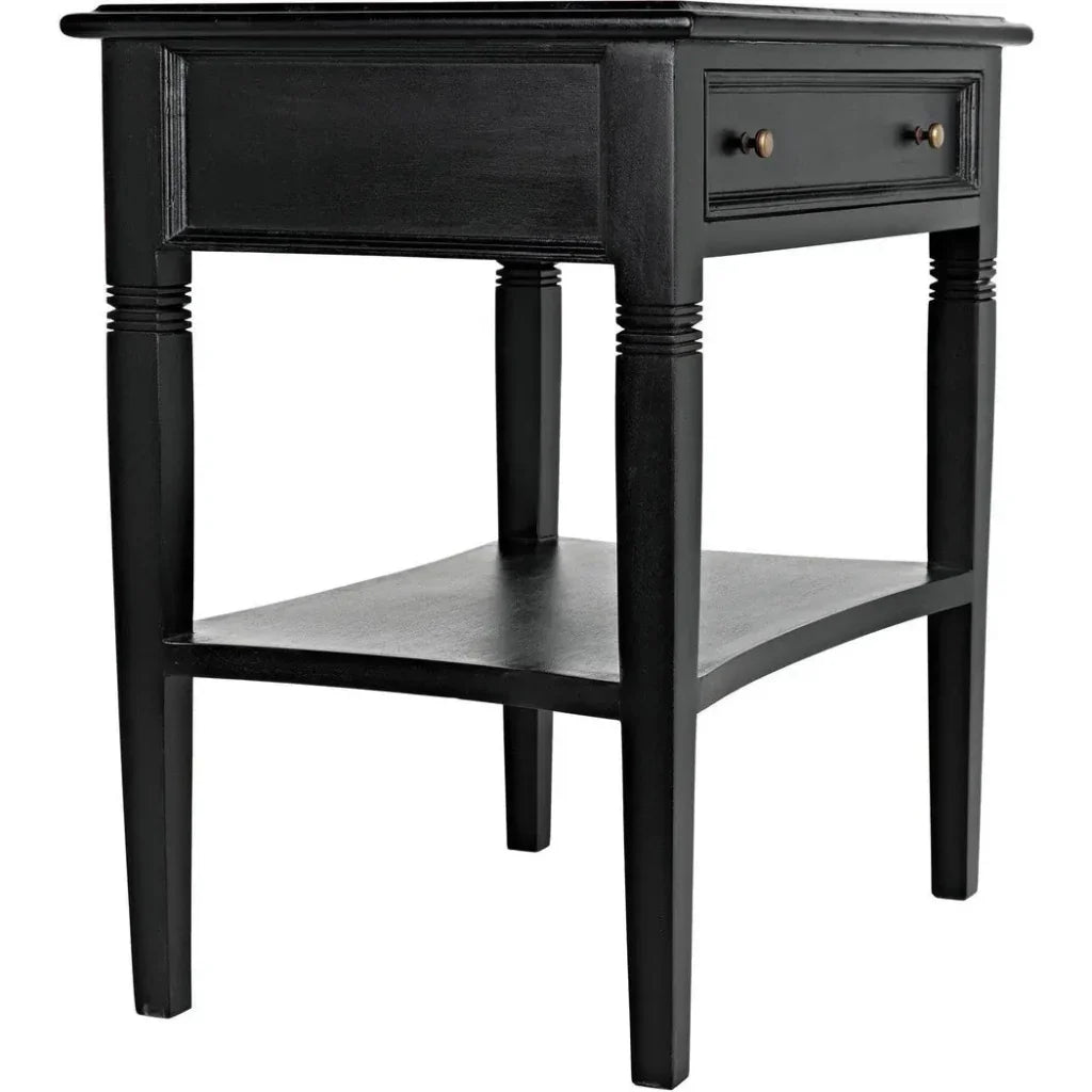Oxford Single Drawer Wooden Side Table
