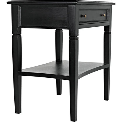 Oxford Single Drawer Wooden Side Table