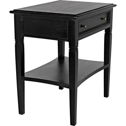 Oxford Single Drawer Wooden Side Table