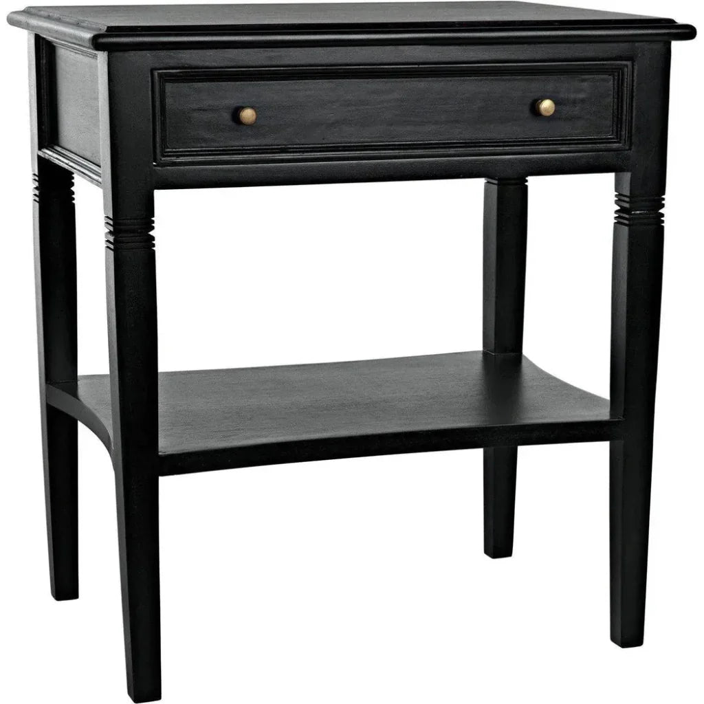 Oxford Single Drawer Wooden Side Table