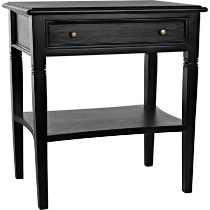 Oxford Single Drawer Wooden Side Table