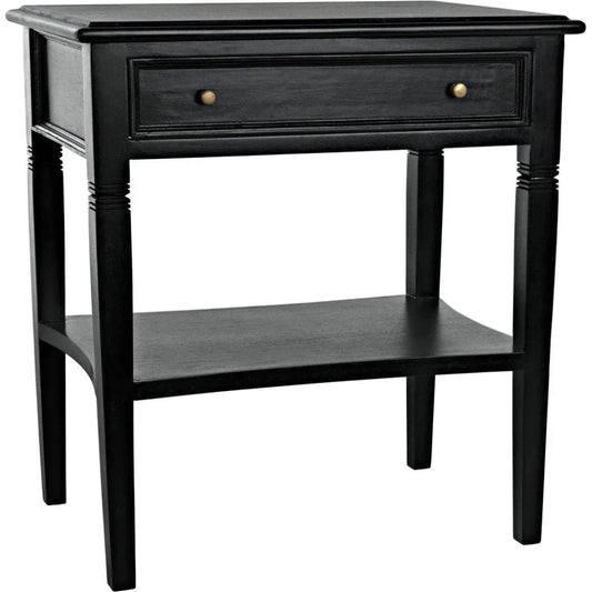 Oxford Single Drawer Wooden Side Table