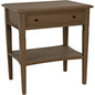 Oxford Single Drawer Wooden Side Table