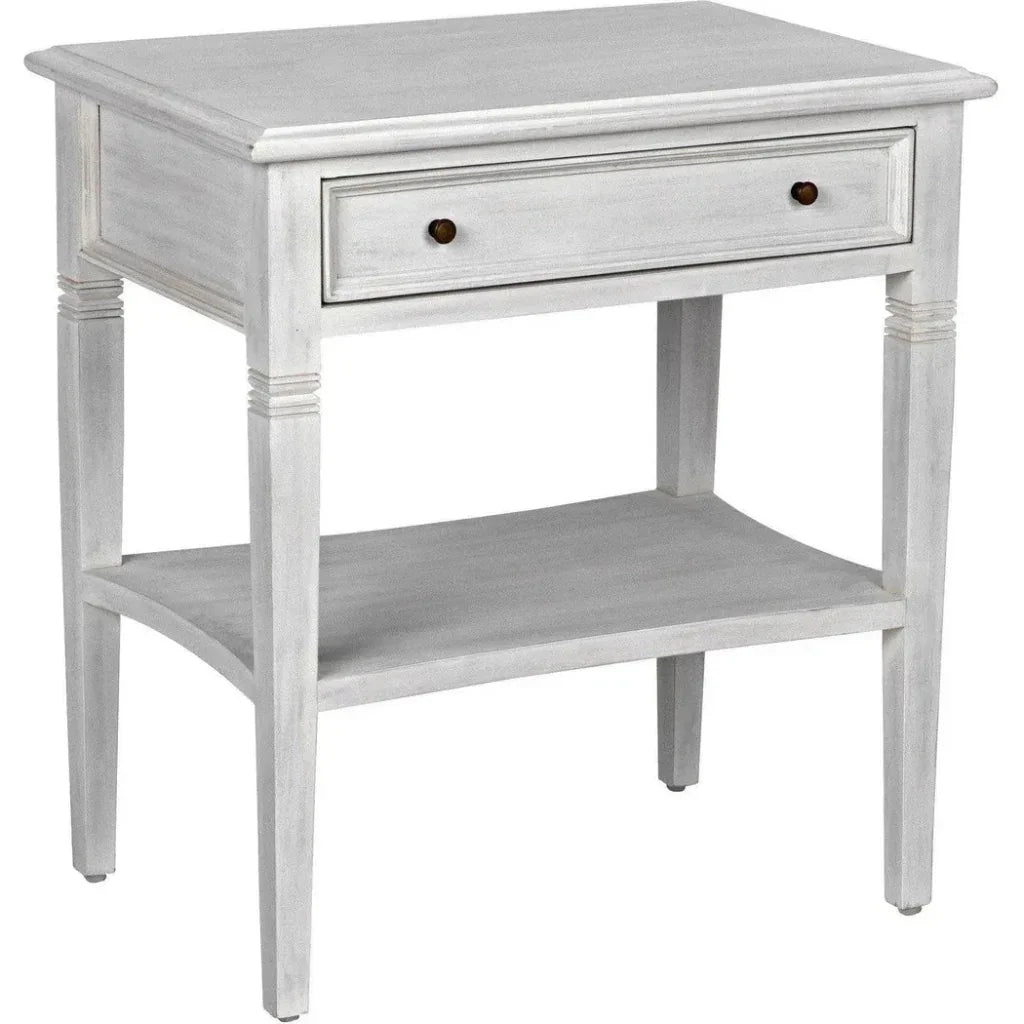 Oxford Single Drawer Wooden Side Table