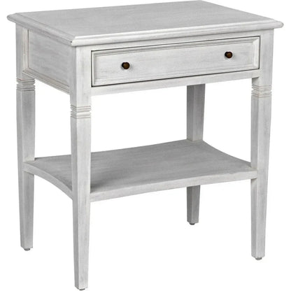 Oxford Single Drawer Wooden Side Table