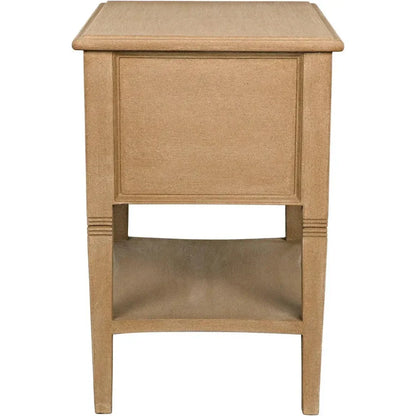 Oxford Two Drawers Wooden Side Table