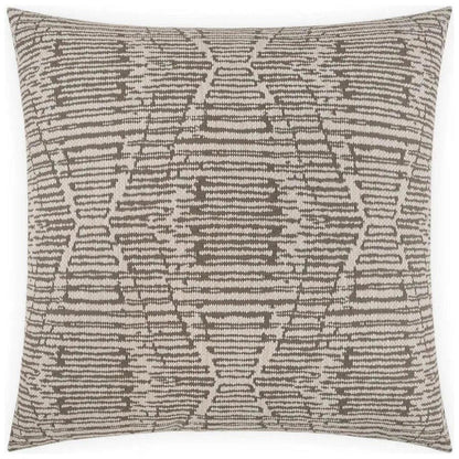 Ozetta Driftwood Brown Throw Pillow Insert - LOOMLAN - D.V. Kap - Throw Pillows