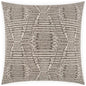 Ozetta Driftwood Brown Throw Pillow Insert - LOOMLAN - D.V. Kap - Throw Pillows