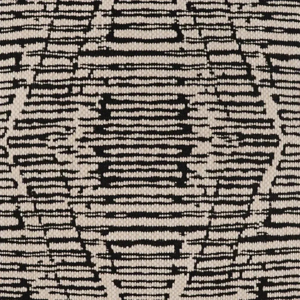 Ozetta Ebony Black Throw Pillow With Insert - LOOMLAN - D.V. Kap - Throw Pillows