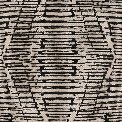 Ozetta Ebony Black Throw Pillow With Insert - LOOMLAN - D.V. Kap - Throw Pillows