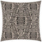 Ozetta Ebony Black Throw Pillow With Insert - LOOMLAN - D.V. Kap - Throw Pillows