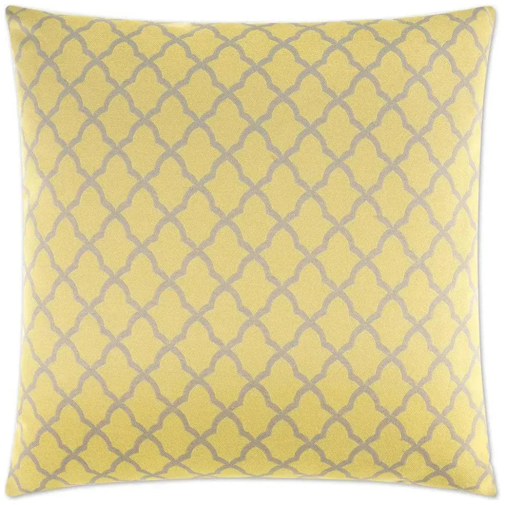 Pacato Yellow Throw Pillow With Insert - LOOMLAN - D.V. Kap - Throw Pillows