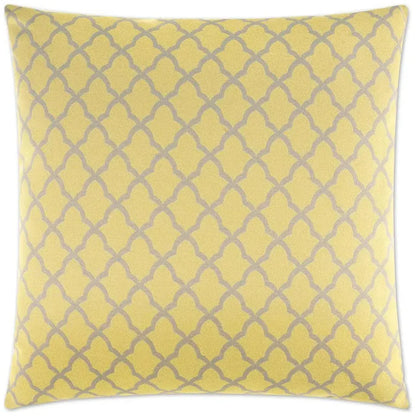 Pacato Yellow Throw Pillow With Insert - LOOMLAN - D.V. Kap - Throw Pillows