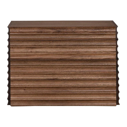 Pacelli Wooden Brown Cabinet - LOOMLAN - Noir - Accent Cabinets