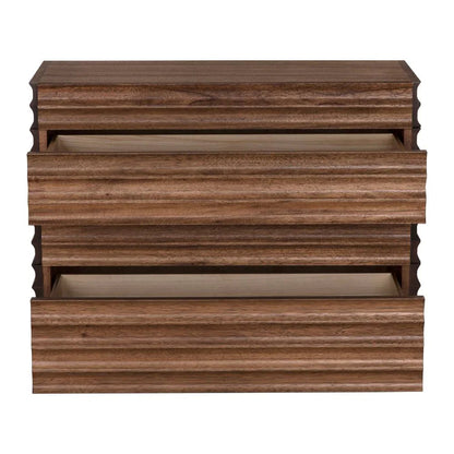 Pacelli Wooden Brown Cabinet - LOOMLAN - Noir - Accent Cabinets