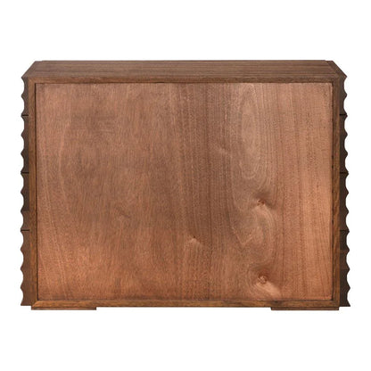 Pacelli Wooden Brown Cabinet - LOOMLAN - Noir - Accent Cabinets