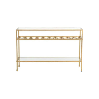 Pacific Coast Iron Framed Console Table - LOOMLAN - Chelsea House - Console Tables