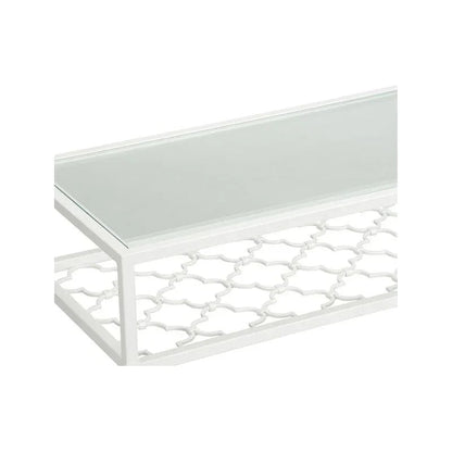 Pacific Coast Iron Framed Console Table - LOOMLAN - Chelsea House - Console Tables