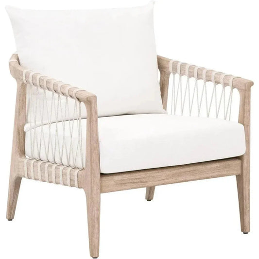 Pacific Wood Brown Club Armchair - LOOMLAN - Essentials For Living - Accent Chairs