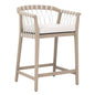 Pacific Olefin Fabric Outdoor Counter Stool