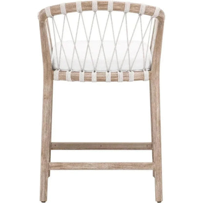 Pacific Wood Brown Counter Stool - LOOMLAN - Essentials For Living - Counter Stools