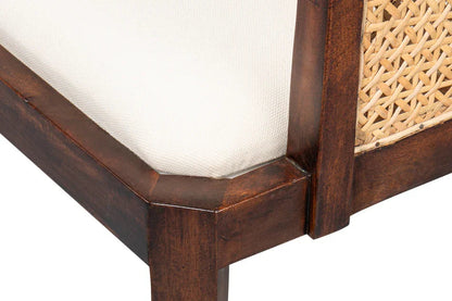 Pacora Wooden Brown Lounge Chair - LOOMLAN - Sarreid - Club Chairs