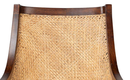 Pacora Wooden Brown Lounge Chair - LOOMLAN - Sarreid - Club Chairs