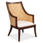 Pacora Wooden Brown Lounge Chair - LOOMLAN - Sarreid - Club Chairs
