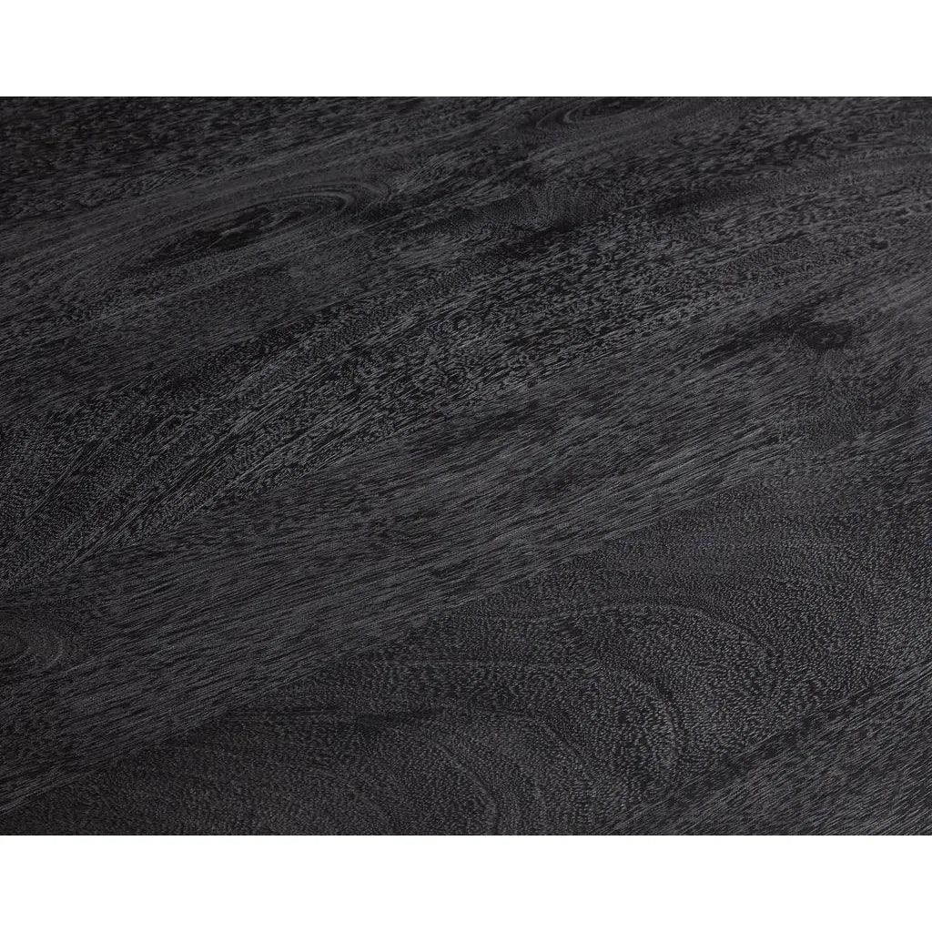 Padula Wood Black Square Cocktail Table - LOOMLAN - Bassett Mirror - Coffee Tables