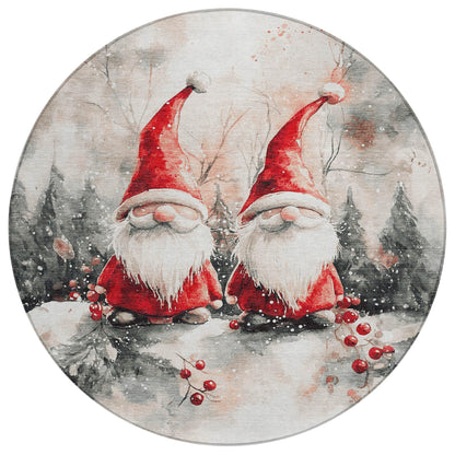 Paelara Ivory Washable Indoor-Outdoor Rug