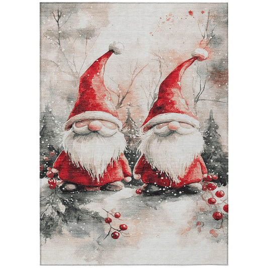 Paelara Ivory Washable Indoor-Outdoor Rug