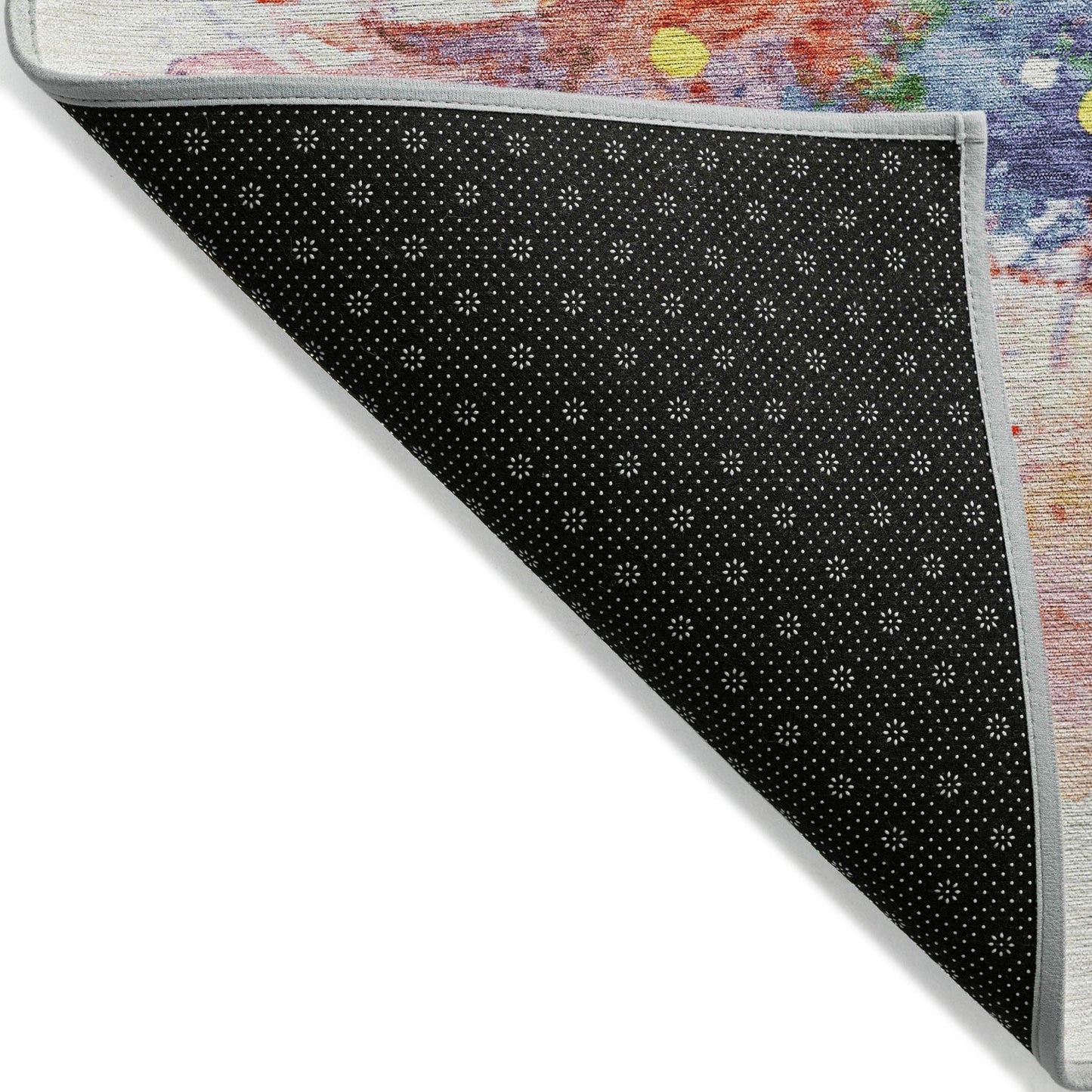 Paelaris Ivory Washable Indoor-Outdoor Rug